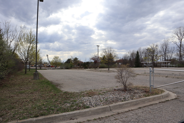 Fenton Cinema - April 2021 Now An Empty Lot